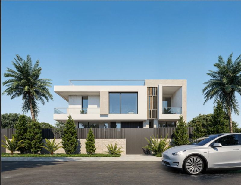 Villa TA lotissement Sherifa Marrakech, résidence contemporaine 500m² avec piscine